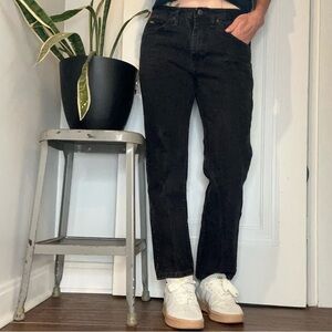 Lee Regular Fit Jeans Men’s 33x30 Black Straight Leg